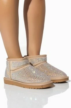 AKIRA FAIRYTALE BLING BOOTIE IN NUDE