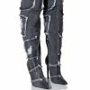 AZALEA WANG ALL MINE DISTRESSED DENIM BOOT IN DARK DENIM 1 AZALEA WANG ALL MINE DISTRESSED DENIM BOOT IN DARK DENIM -Azalea Wang store azalea wang all mine distressed denim boot in dark denim denim 1 1