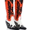 AZALEA WANG GFORCE MULTI COLORED WESTERN BOOT -Azalea Wang store azalea wang gforce multi colored western boot multi 1 1