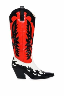 Alternative view of AZALEA WANG GFORCE MULTI COLORED WESTERN BOOT