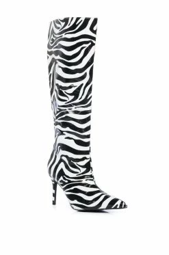 AZALEA WANG SCHROETER STILETTO BOOT IN BLACK -Azalea Wang store azalea wang schroeter stiletto boot in black black 3 3 c1