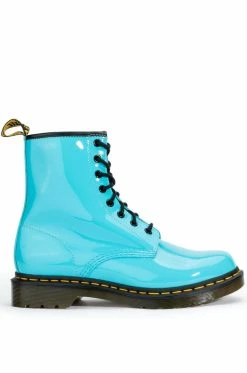 Alternative view of DR. MARTENS 1460 W PATENT LAMPER BOOTS