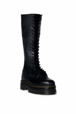DR MARTENS AUDRICK 20 EYE BOOT NAPPA LUX -Azalea Wang store dr martens audrick 20 eye boot nappa lux black 3 3