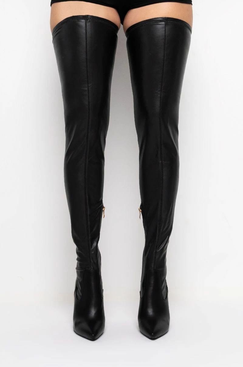 AZALEA WANG CANT GET YOU OFF MY MIND THIGH HIGH BOOT WITH 4 WAY STRETCH 7 AZALEA WANG CANT GET YOU OFF MY MIND THIGH HIGH BOOT WITH 4 WAY STRETCH - Image 5