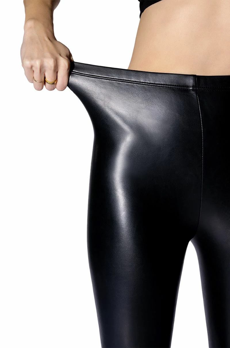 **SLIM FIT** AZALEA WANG LOVE IS IN THE AIR SEXY STILETTO PANT BOOT WITH 4 WAY STRETCH IN BLACK PU 9 **SLIM FIT** AZALEA WANG LOVE IS IN THE AIR SEXY STILETTO PANT BOOT WITH 4 WAY STRETCH IN BLACK PU - Image 7