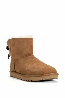 UGG MINI BAILEY BOW II -Azalea Wang store ugg mini bailey bow ii chestnut 3 3 1